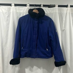Cropped Winter Puffer Jacket